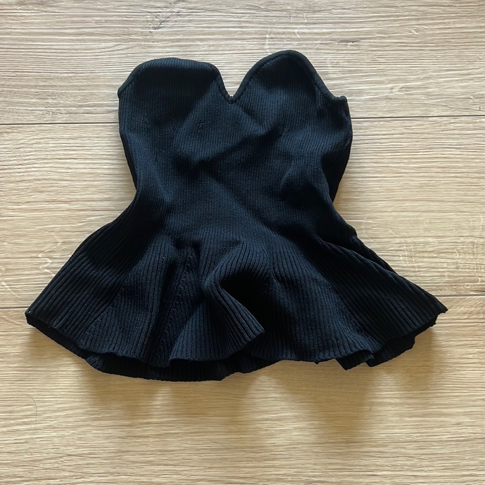 Zara knitted sleeveless top